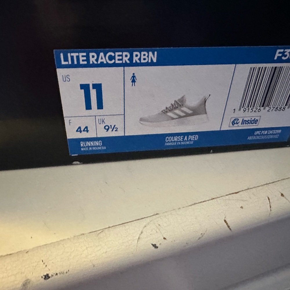 Adidas Little Racer RBN NEW Women's White Sneakers  11 NEW - Picture 10 of 10